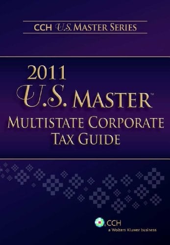 Us Master Multistate Corporate Tax Guide, 2011