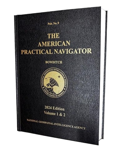 2024 American Practical Navigator - Bowditch - Volumes 1 & 2