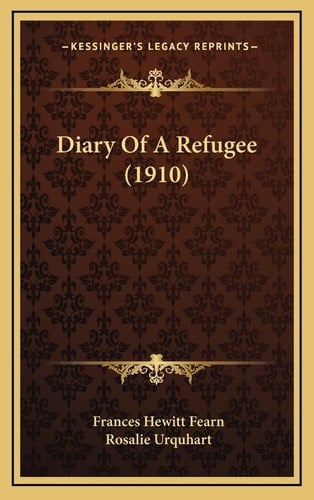 Diary Of A Refugee (1910)