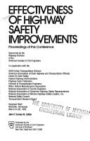 Effectiveness of Highway Safety Improvements 3rd Highway Safety Specialty Conference : Papers