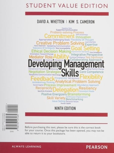 Developing Management Skills, Student Value Edition Plus Mymanagementlab with Pearson Etext -- Access Card Package