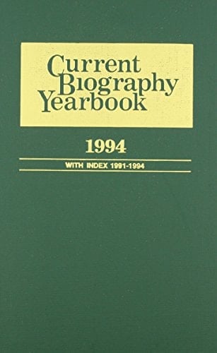 Current Biography Yearbook 1994 (Current Biography Yearbook)