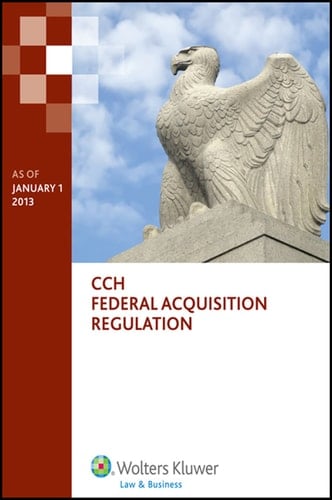 Federal Acquisition Regulation (Far) as of January 1, 2013