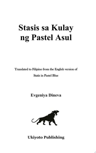 Stasis sa Kulay ng Pastel Asul