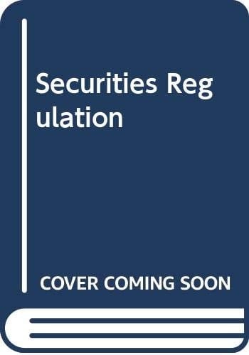 Securities Regulation 1991
