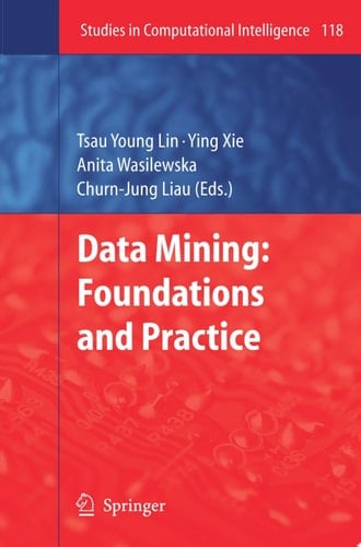 Data Mining: Foundations and Practice