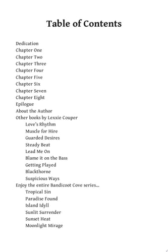 Sunset Heat (A Sexy, Beach Romance Novella)