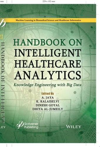 Handbook on Intelligent Healthcare Analytics Knowledge Engineering with Big Data