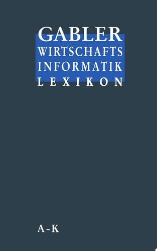 Gabler Wirtschafts Informatik Lexikon