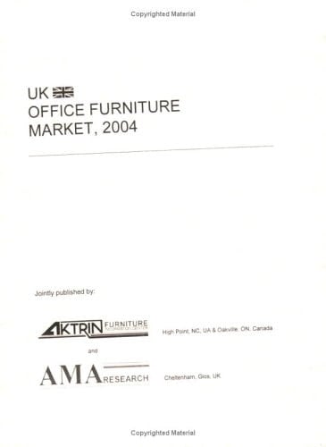 UK Office Furniture Market 2004