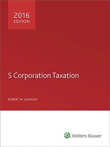 S Corporation Taxation 2016