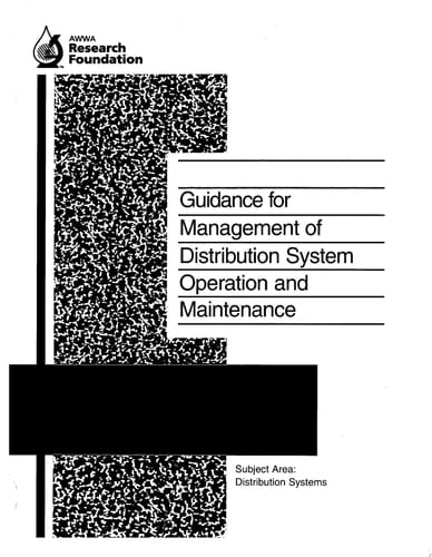 Guidance for Management of Distribution System Operation and Maintenance