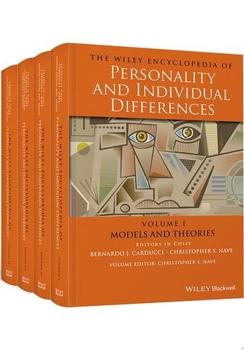 The Wiley Encyclopedia of Personality and Individual Differences, Set