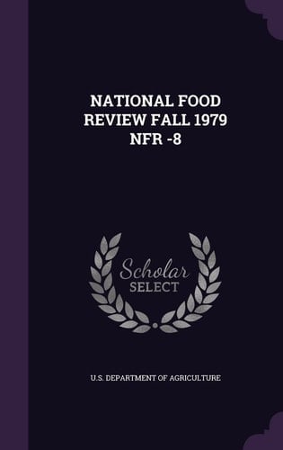 National Food Review Fall 1979 Nfr -8