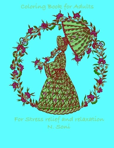 Coloring Book for Adults For Stress Relief and Relaxation