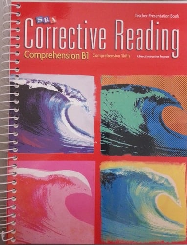 Corrective Reading Comprehension Level B1, Presentation Book