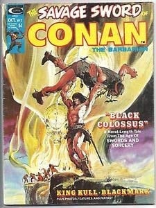 The Savage Sword of Conan the Barbarian #2 October 1974