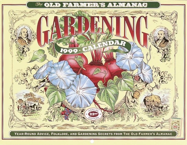 Old Farmer's Almanac Gardening Calendar