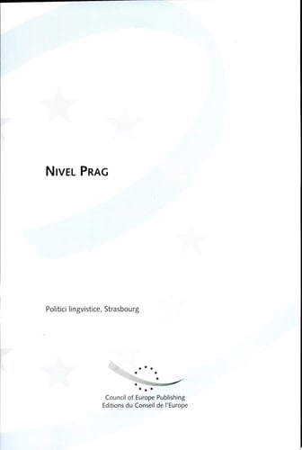 Nivel prag pentru învăţarea limbii române ca limbă străină