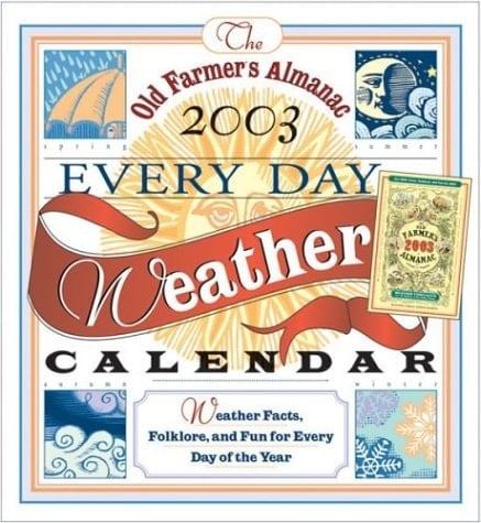 2003 Old Farmer's Almanac Weather