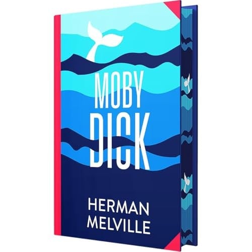 Moby Dick by Herman Melville: Wilco Classics Sprayed Edge Premium Hardback Edition