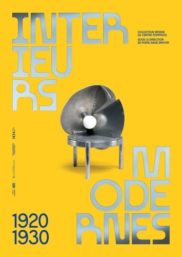 Intérieurs modernes 1920-1930 : collection design du Centre Pompidou