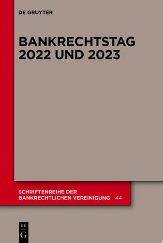 Bankrechtstag 2022 und 2023