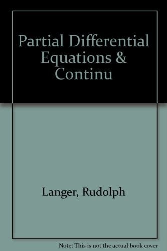 Partial Differential Equations & Continu
