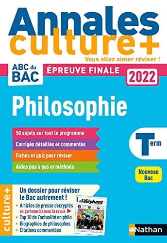 Philosophie Tle Avec un dossier Culture + pour réviser le bac autrement