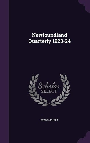 Newfoundland Quarterly 1923-24