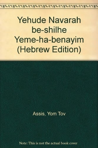 Yehude Navarah be-shilhe Yeme-ha-benayim (Hebrew Edition)