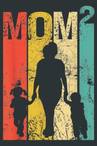 Mommy Twin Mother Of Twins Mom High2 Mother s Day Heart Journal Notebook 6x9 inch 100pages