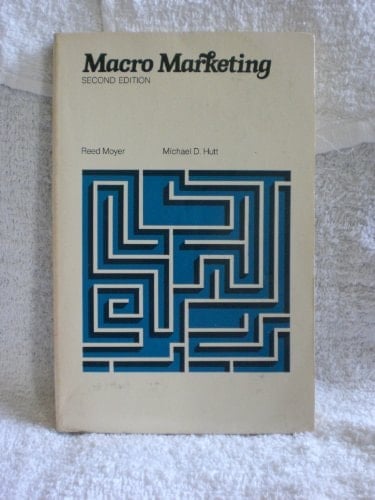 Macro marketing (Wiley/Hamilton series in marketing)
