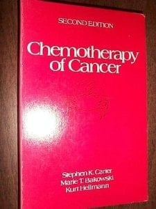 Chemotherapy of cancer (A Wiley medical publication)
