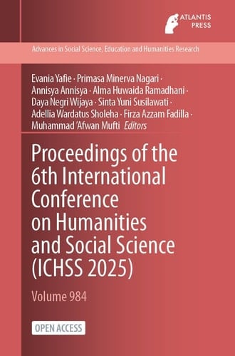 Proceedings of the 6th International Conference on Humanities and Social Science (ICHSS 2025)