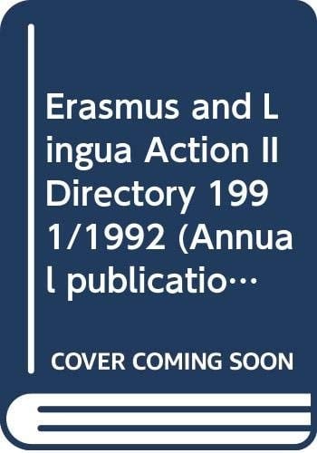 Erasmus Directory Action II - 1991-1992