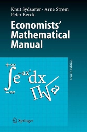 Economists' Mathematical Manual