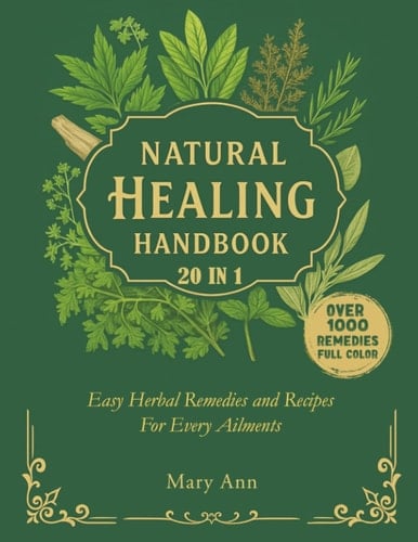 Natural Healing Handbook: Simple Herbal Remedies and Recipes for Every Ailments (Self-Healing and non-toxic living guide)