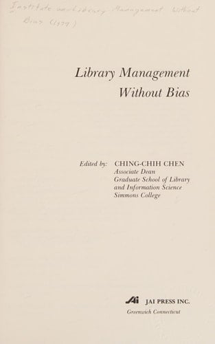 Library information without Bias