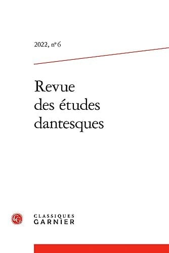 Revue Des Etudes Dantesques