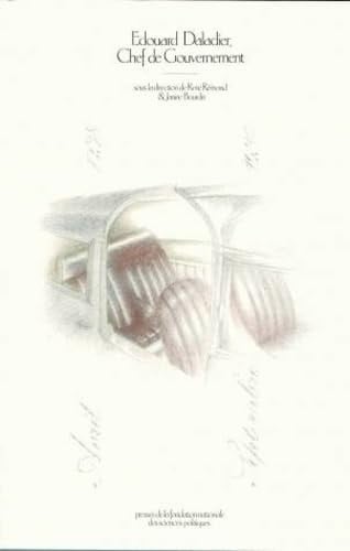 Edouard Daladier, chef de gouvernement, avril 1938-septembre 1939