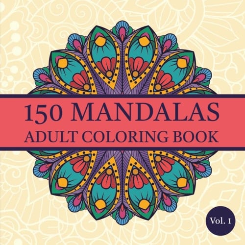 150 Mandalas: Adult Coloring Book