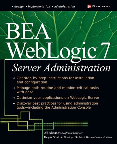 BEA WebLogic 7 Server Administration