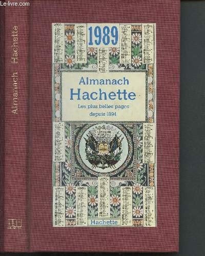 Almanach Hachette 1989