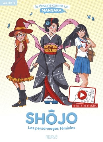 Shôjo Les personnages féminins