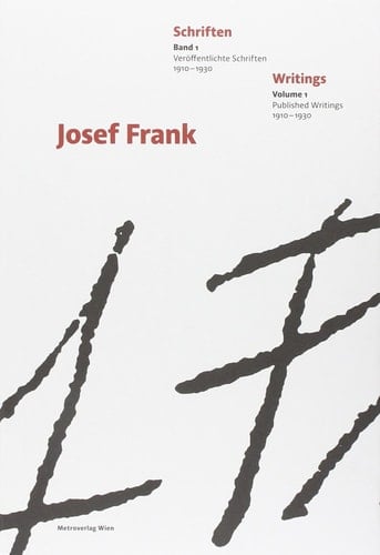 Veröffentlichte Schriften von 1910 bis 1930