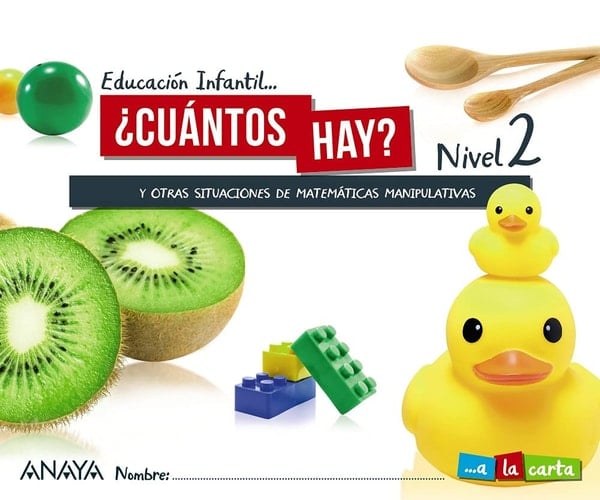 ¿Cuántos hay?, y otras situaciones de matemáticas manipulativas. Educación Infantil..., nivel 2