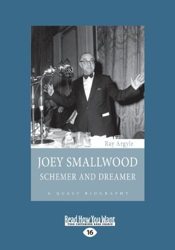 Joey Smallwood Schemer and Dreamer (Large Print 16pt)