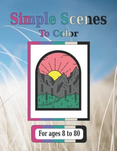 Simple Scenes To Color