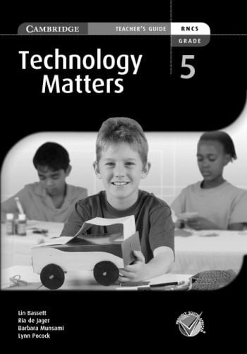 Technology Matters Grade 5 Teachers Guide